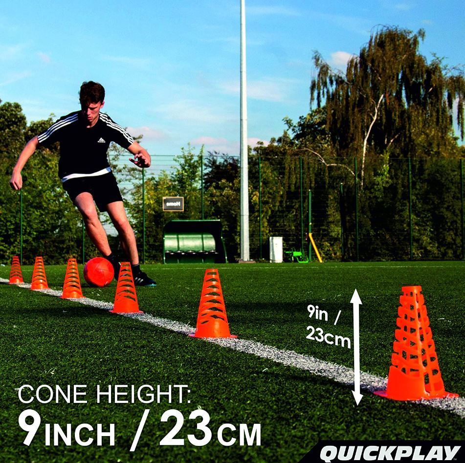 Slotted Training Cones X6