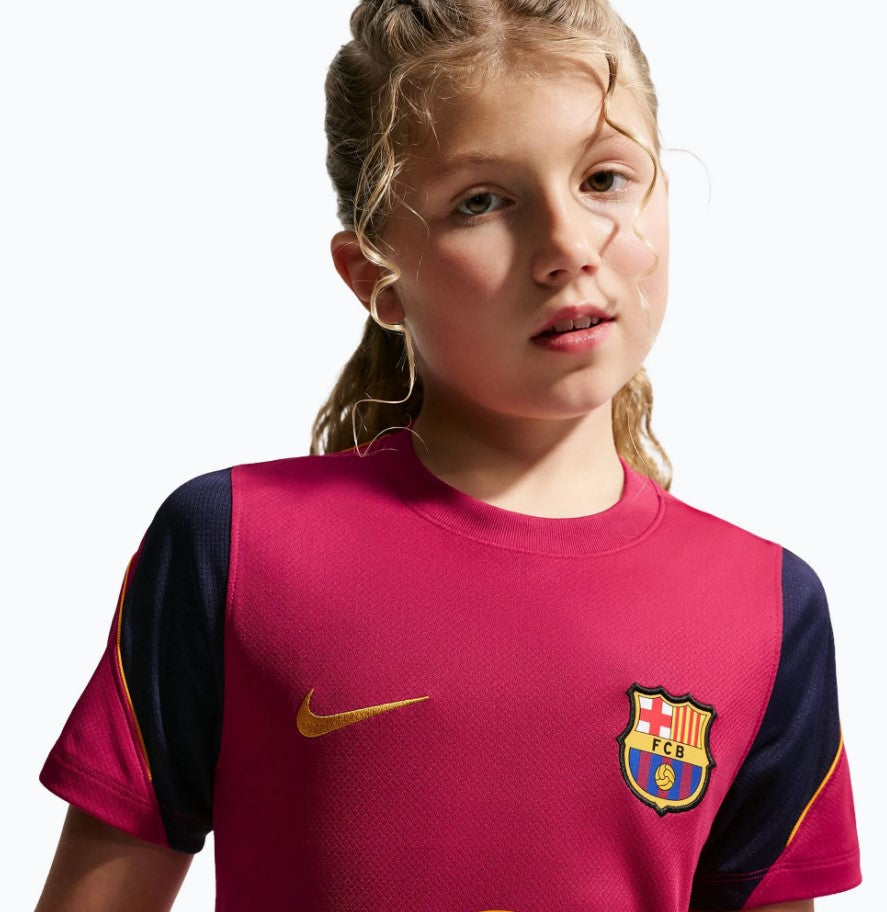 ילדים | FC Barcelona Dri-FIT Short-Sleeve Top
