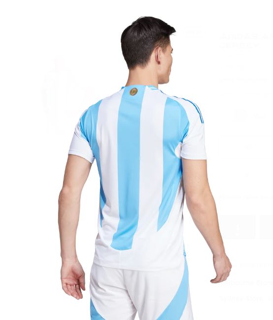 AFA HOME JERSEY חולצת משחק רשמית נבחרת ארגנטינה