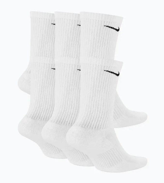 Everyday Plus Cushioned Crew שישיית גרבי נייק