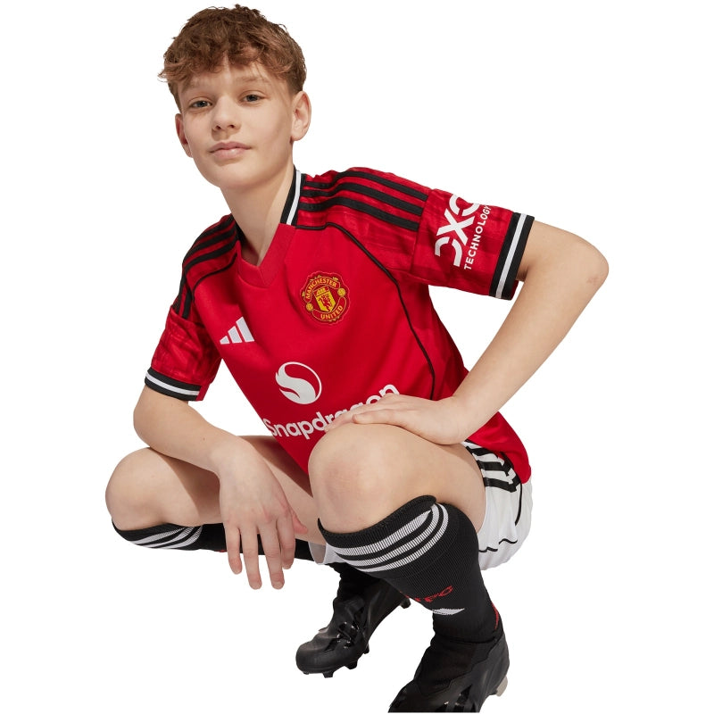 חולצת בית נוער Manchester United 25/26 Home Jersey Kids