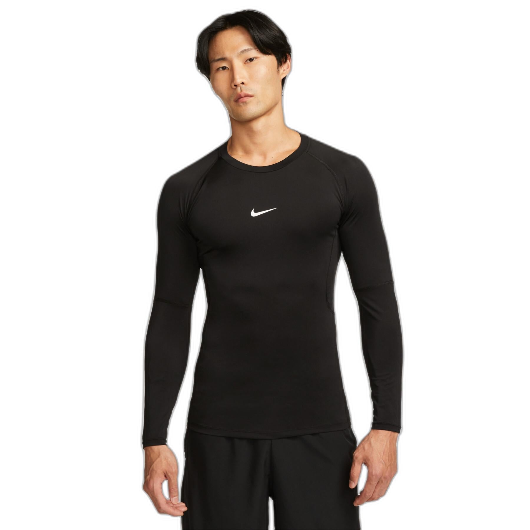 Pro Men's Dri-FIT Tight Long-Sleeve חולצה טרמית