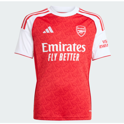 חולצת בית נוער Red Arsenal 25/26 Home Jersey Kids