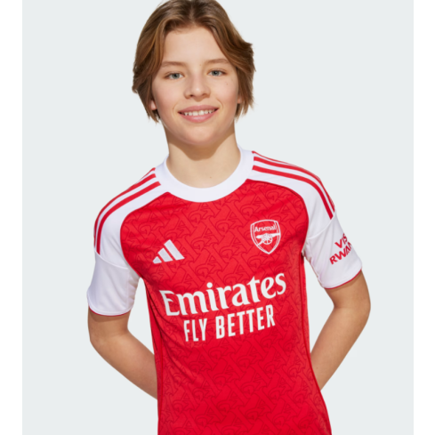 חולצת בית נוער Red Arsenal 25/26 Home Jersey Kids