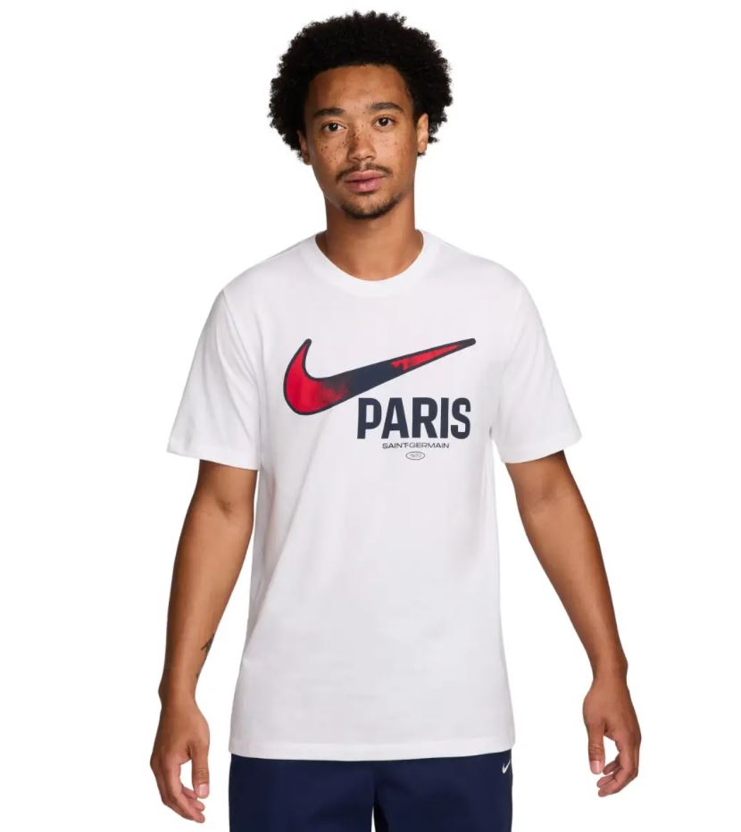 PSG SWOOSH TEE חולצת טי פ.ס.ז'