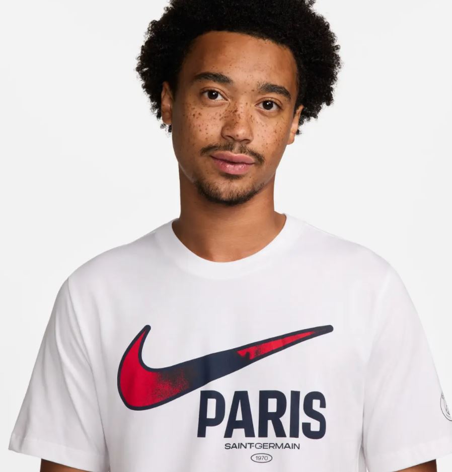 PSG SWOOSH TEE חולצת טי פ.ס.ז'