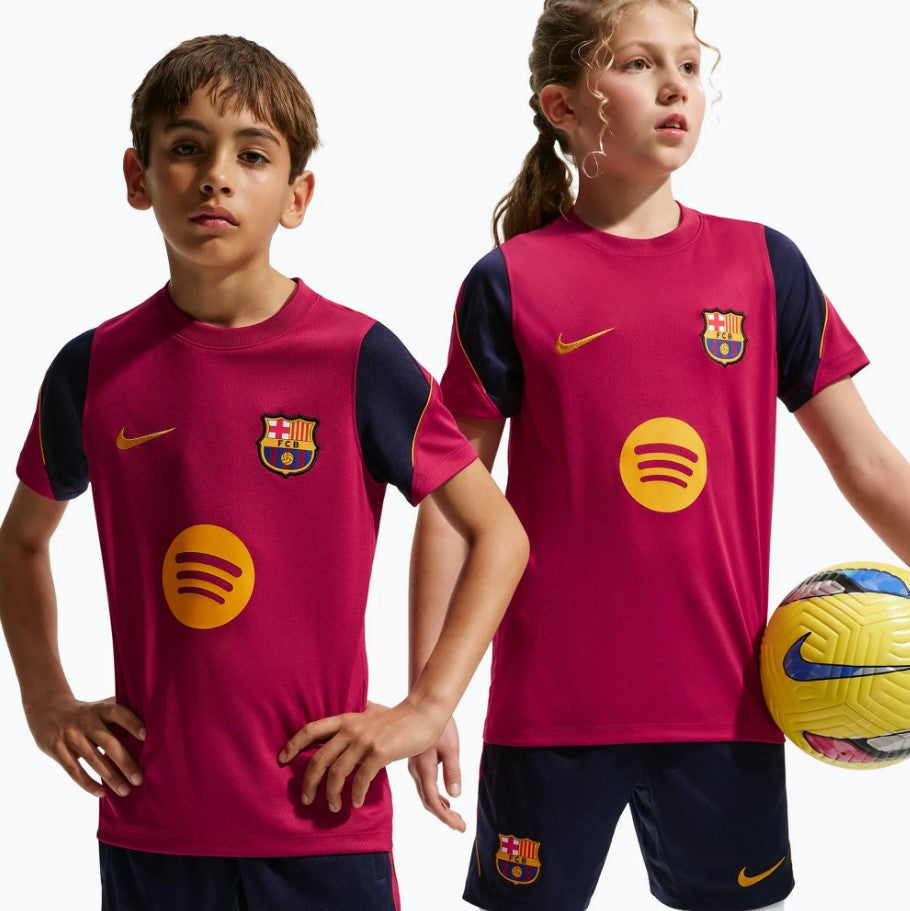 ילדים | FC Barcelona Dri-FIT Short-Sleeve Top