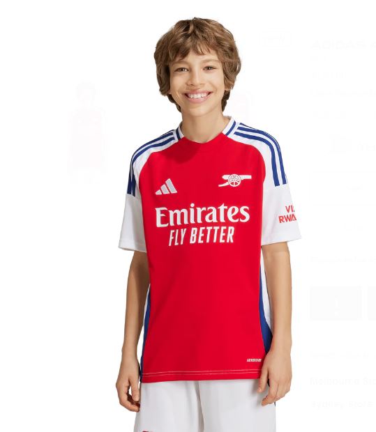 AFC HOME JERSEY Y 24/25 חולצת משחק בית ארסנל