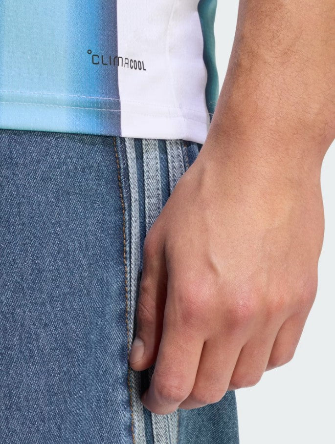 Argentina 26 Home Messi Jersey